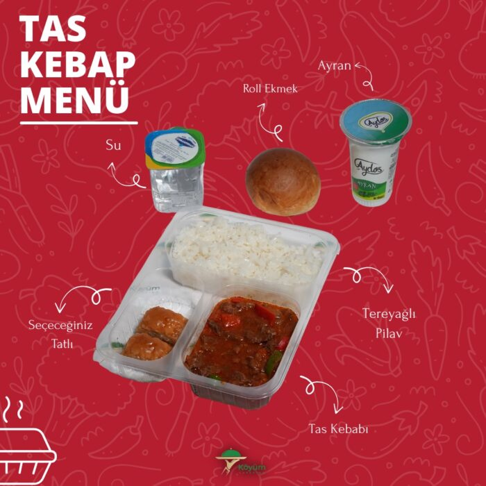 Tas Kebap Menü